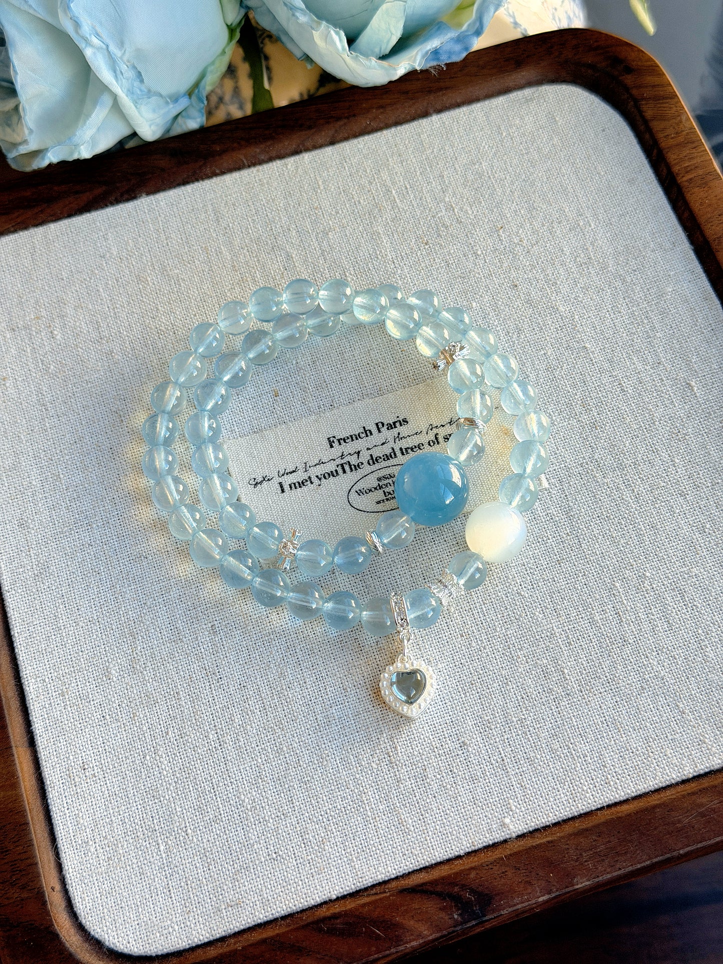 设计款 | 海蓝宝双圈