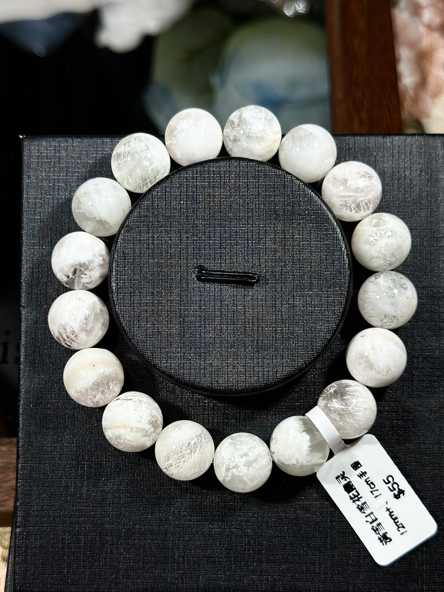 Full of snow white snowflakes ghost