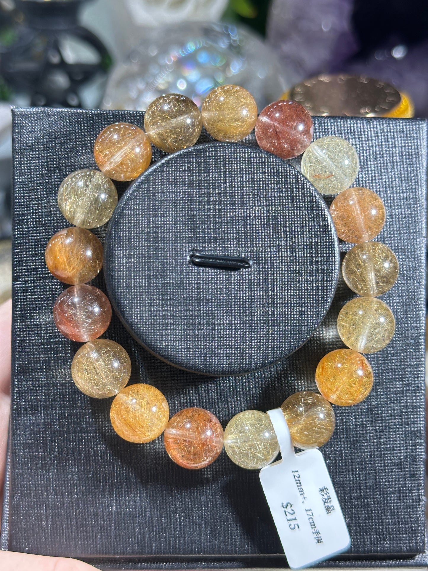 Candy Color Rutilated Quartz