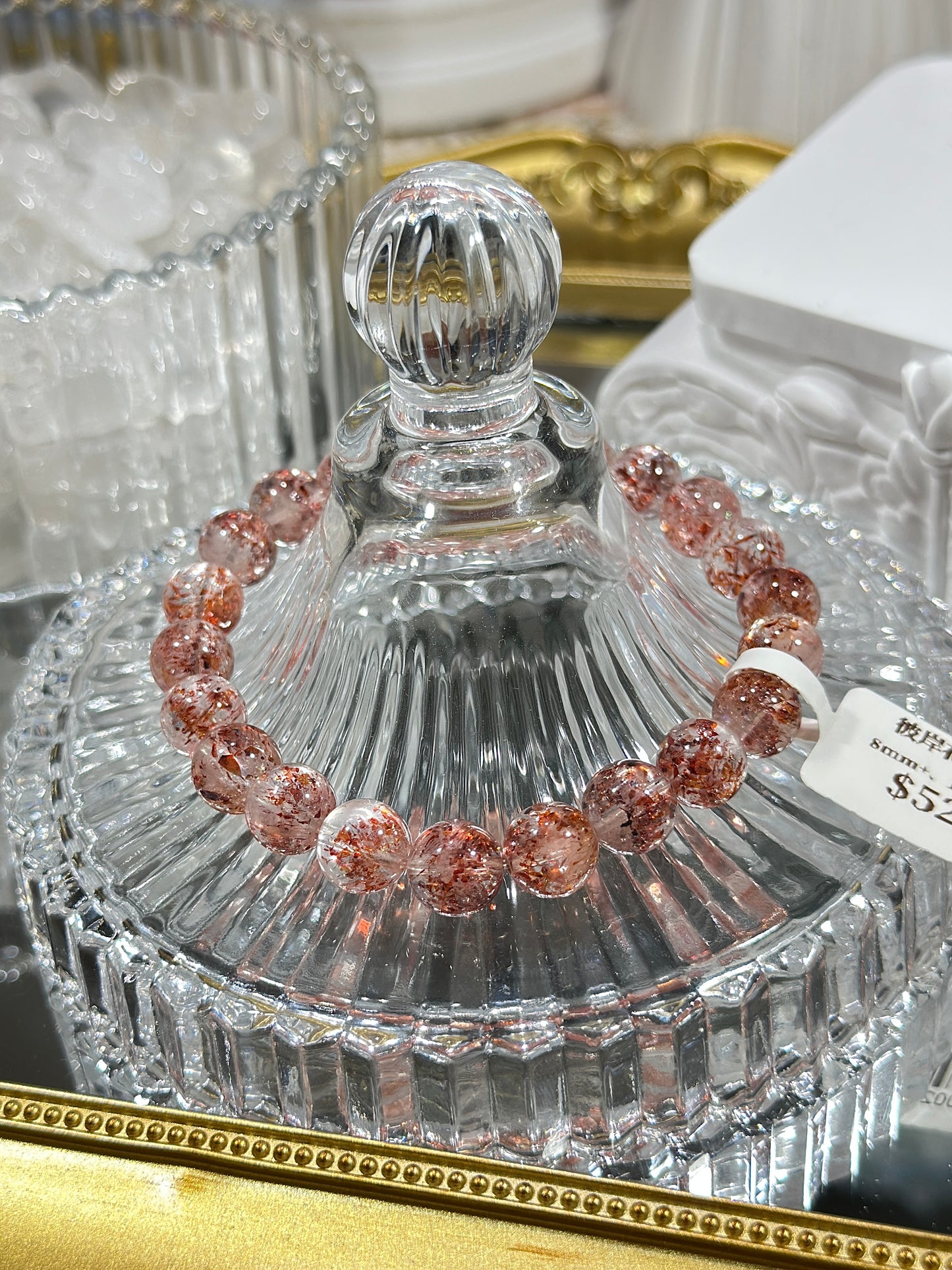 Red spider lily golden strawberry