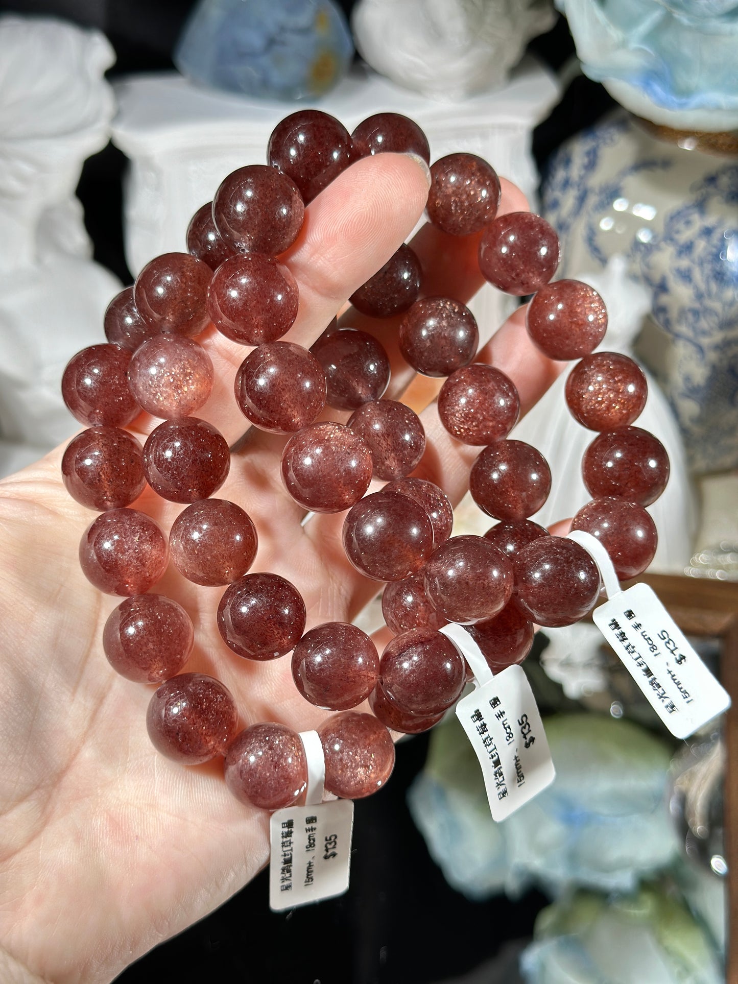 Starlight Pigeon Blood Red Strawberry Crystal