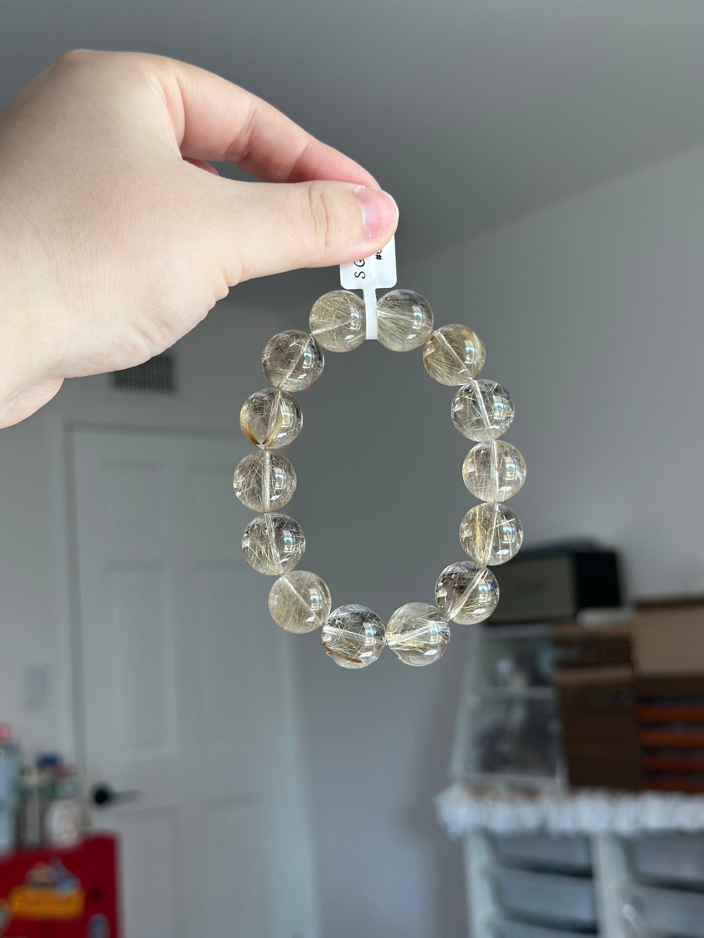 Transparent Golden Rutilated Quartz