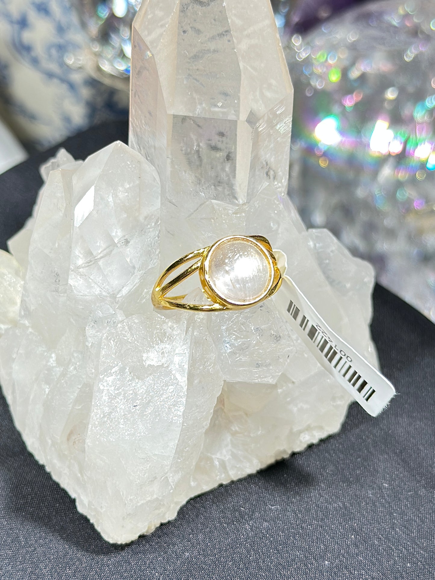 Kunzite S925 Silver Ring