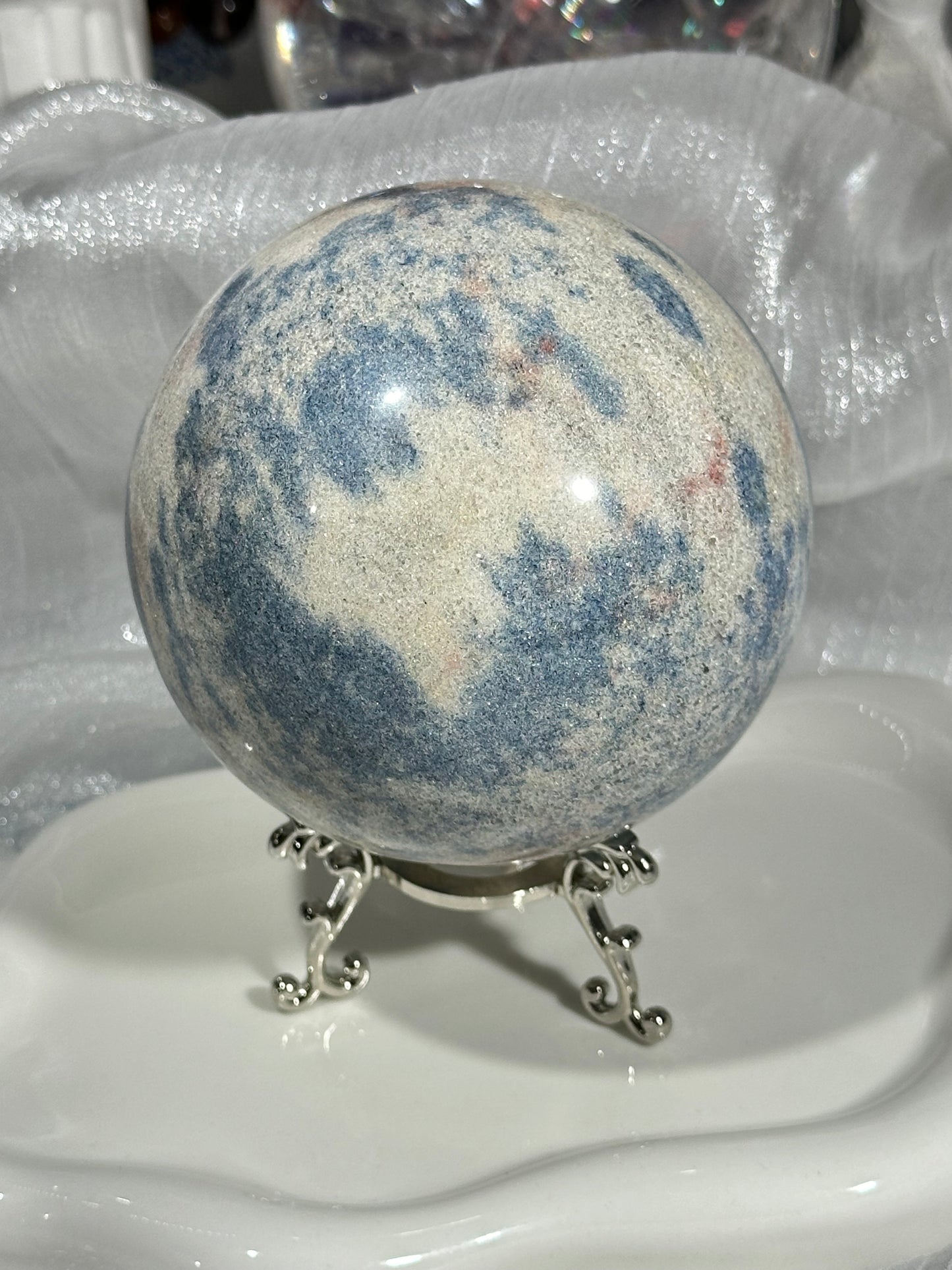 K2 Azurite Crystal Ball