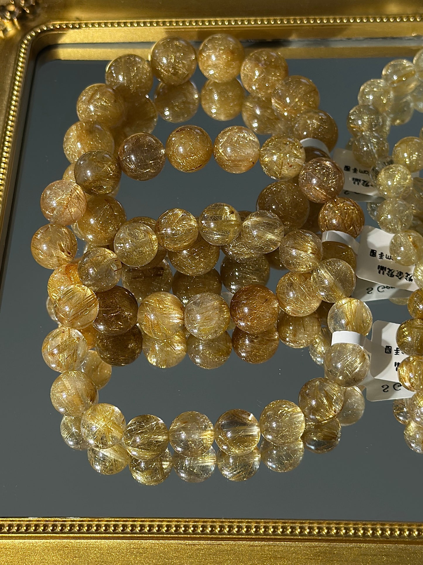 Full hair golden crystal