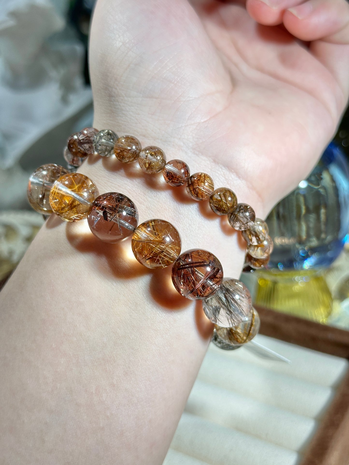 Transparent Color Hair Crystal