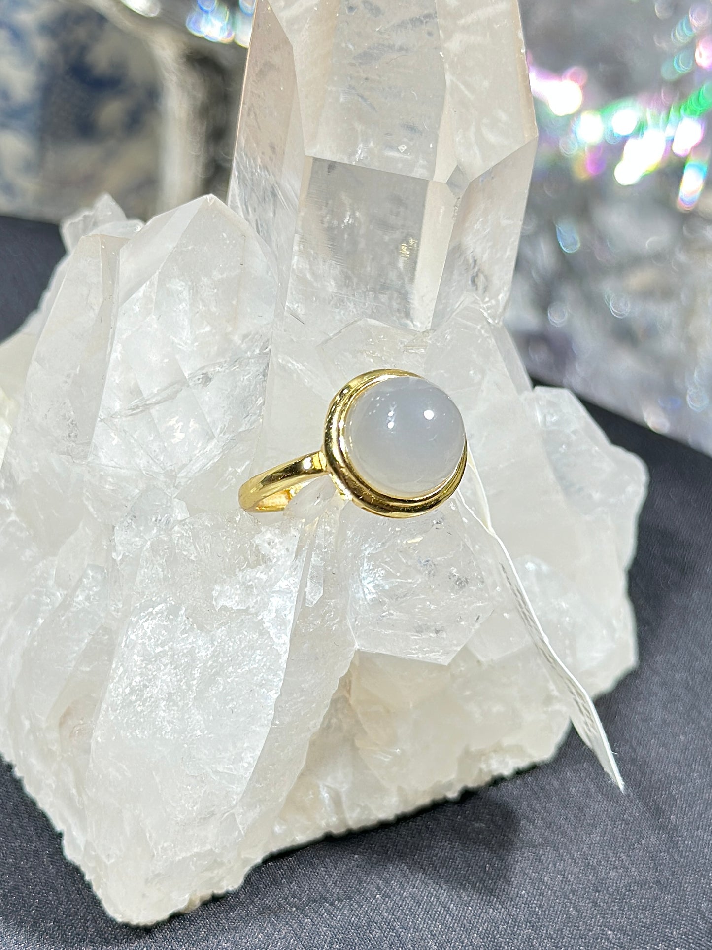 Hetian Jade S925 Silver Ring