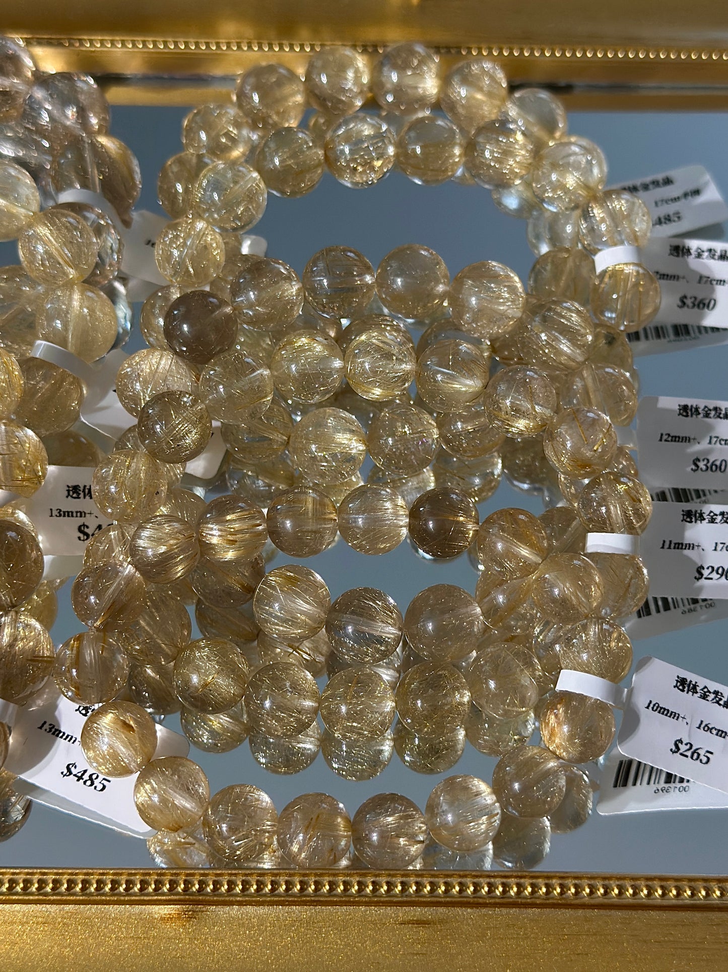 Transparent Golden Rutilated Quartz