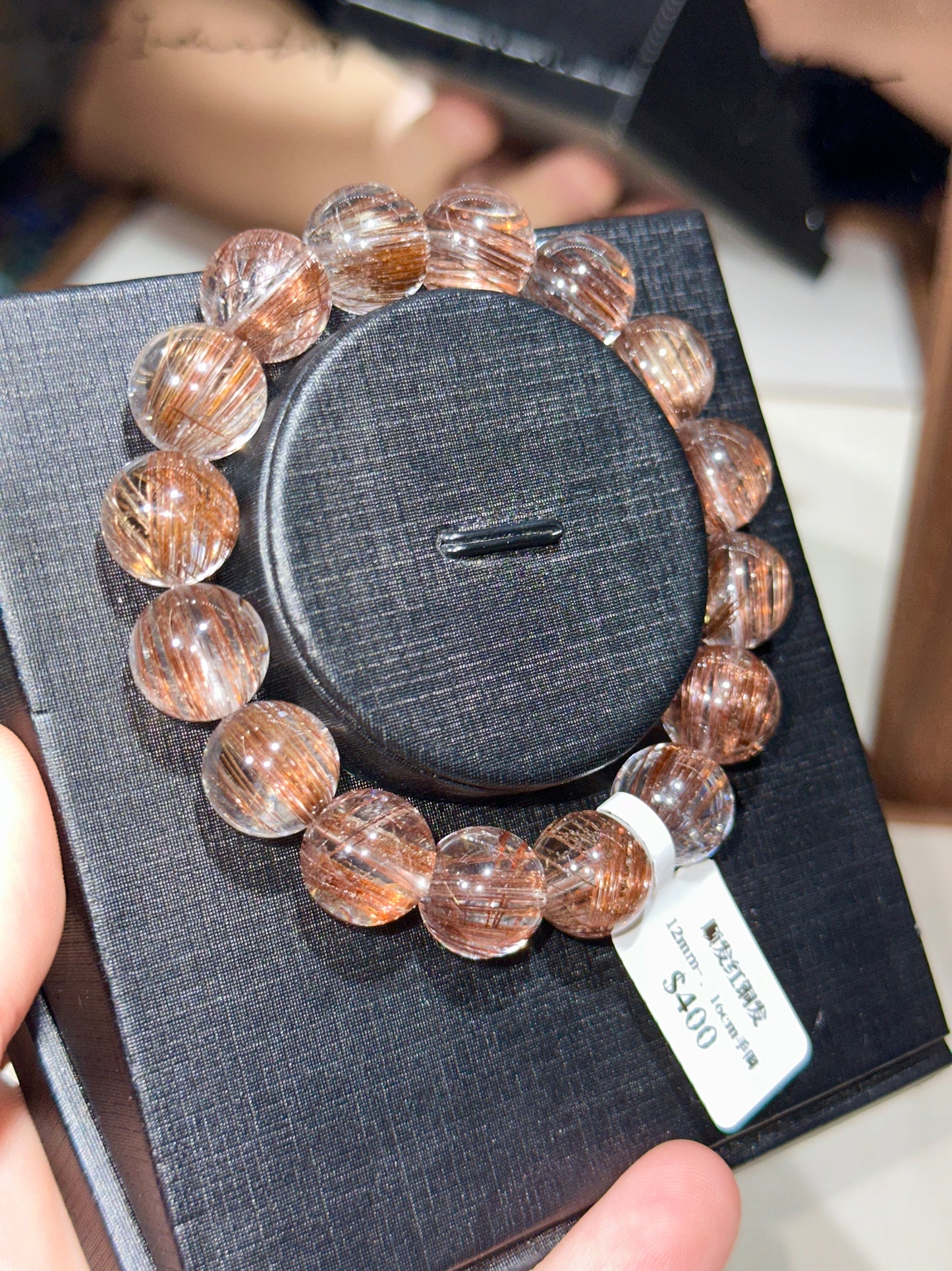 Shunfa Red Copper Hair Quartz