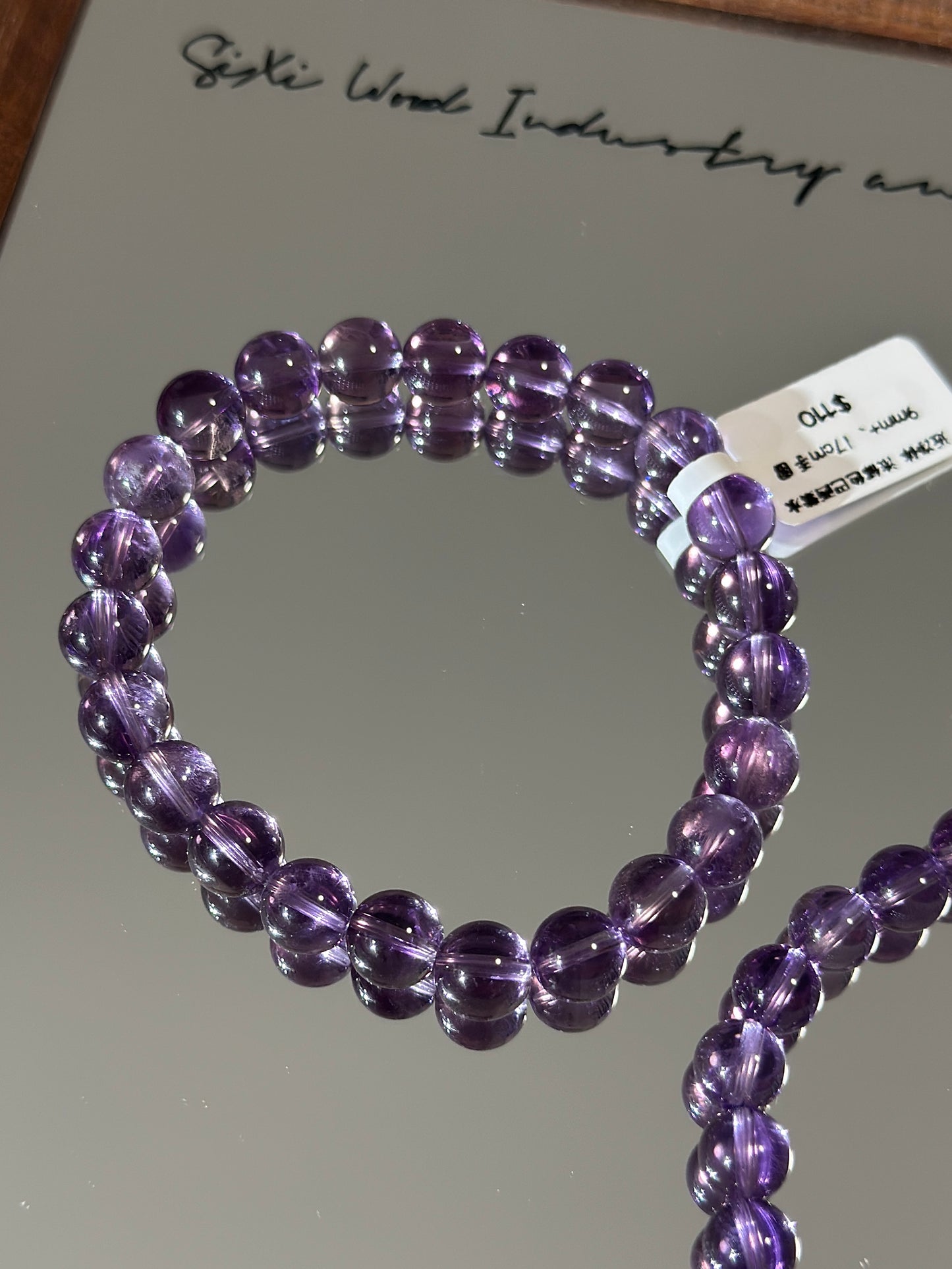 Nearly clean rich Brazilian amethyst