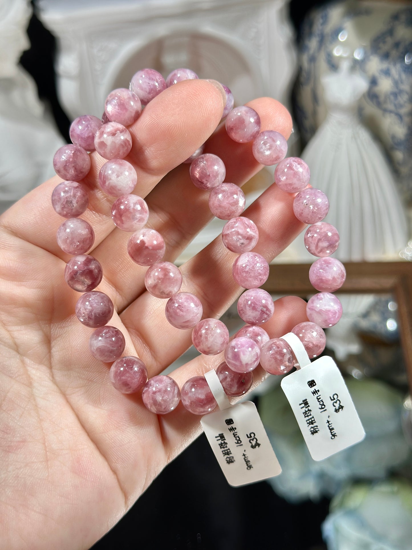 Pink Grandmother Quartz