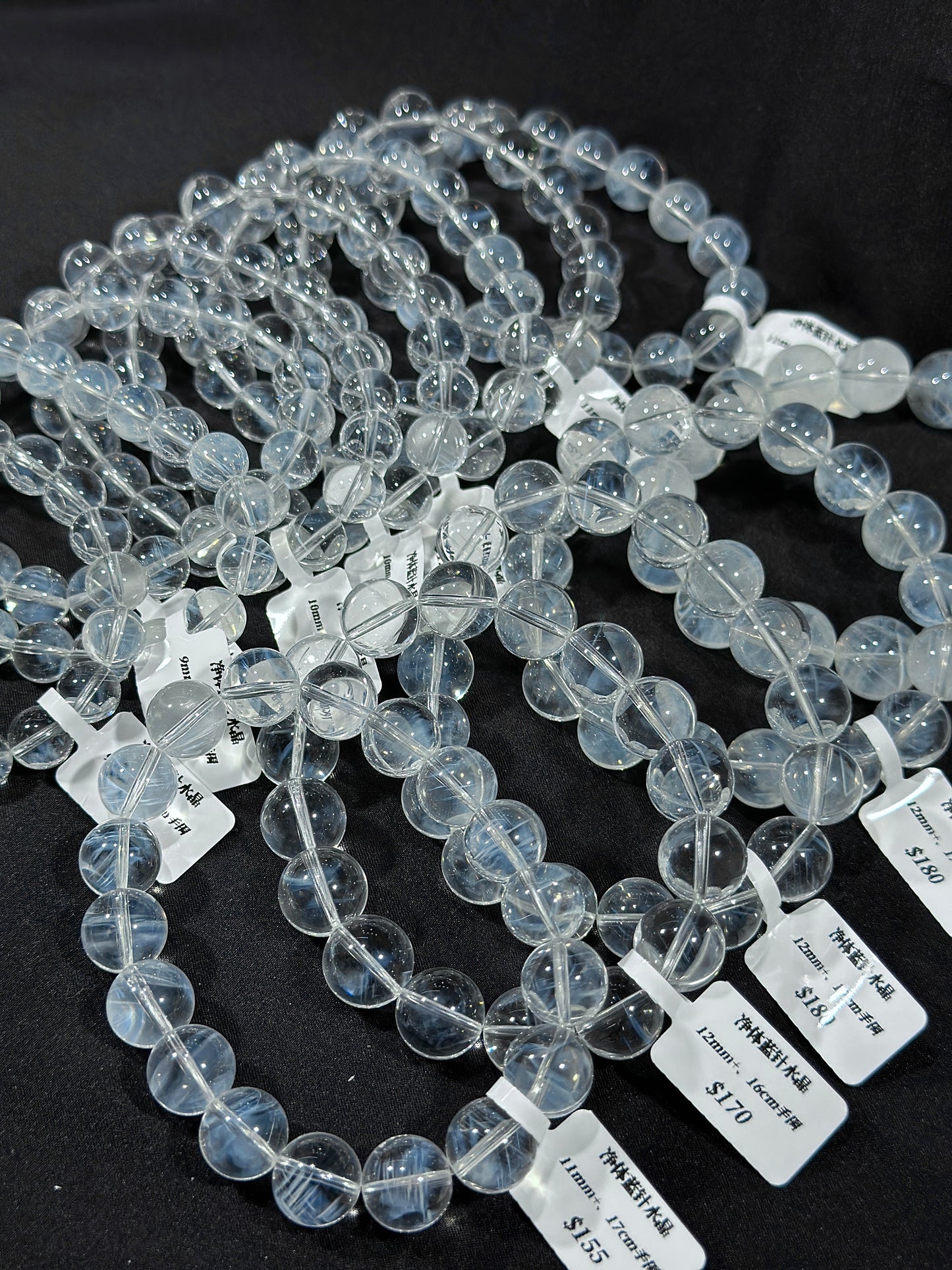 Pure blue needle crystal