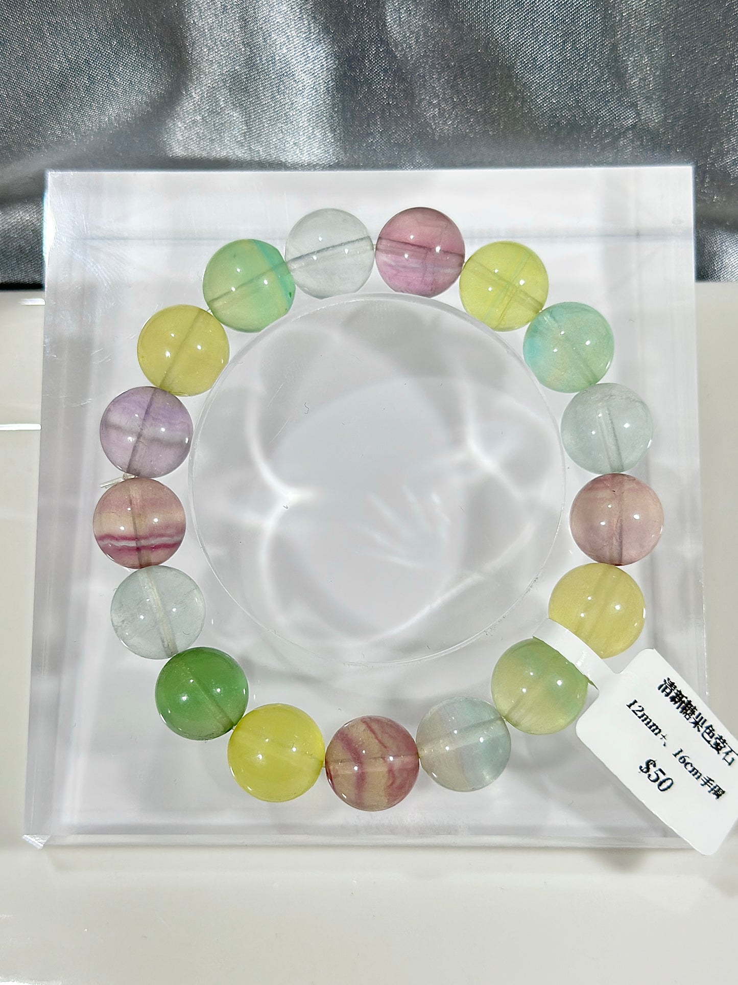 Fresh candy color fluorite