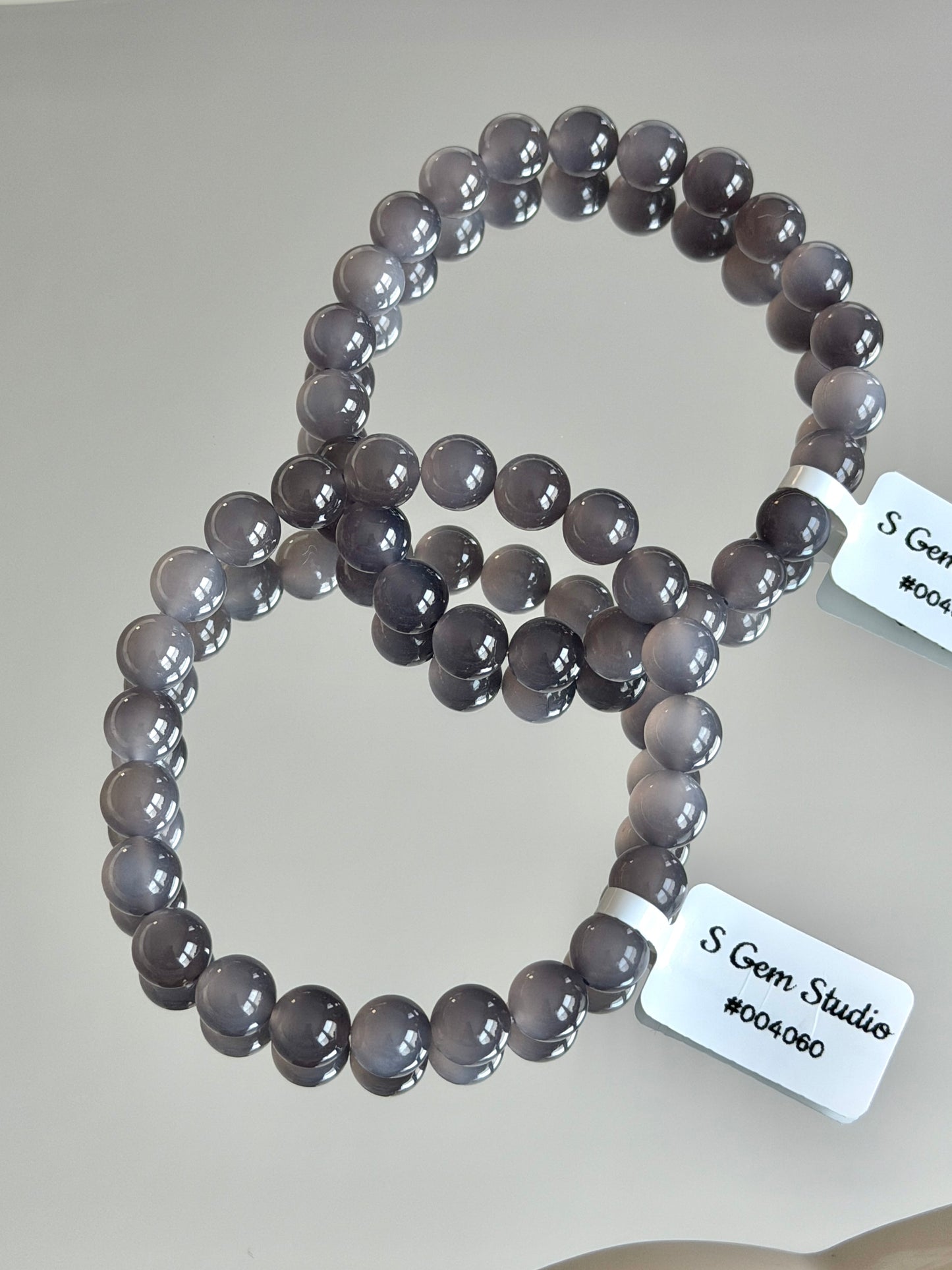 Cat's Eye Ice Lavender Hetian Jade