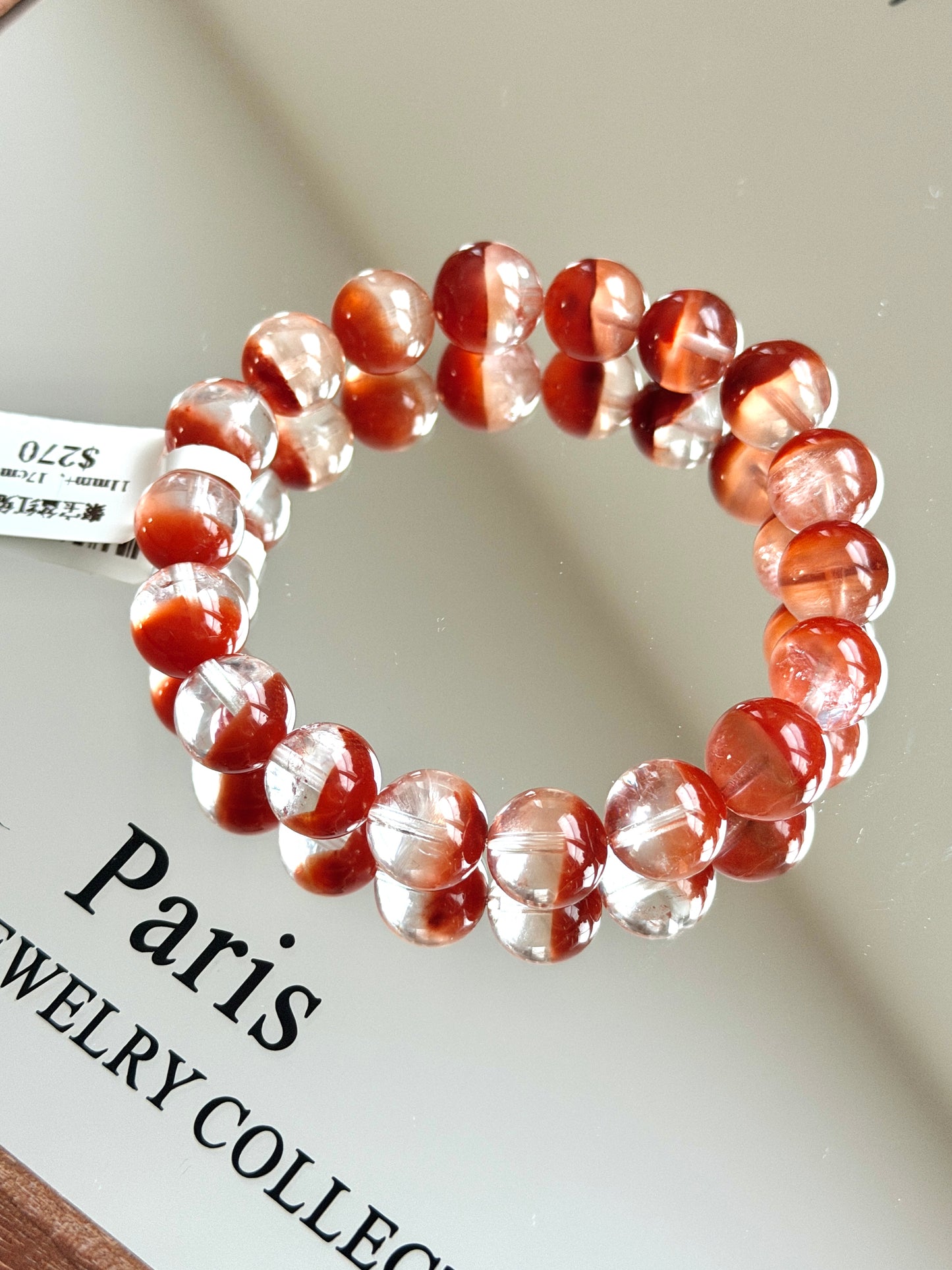 Cornucopia Red Rabbit Fur Crystal