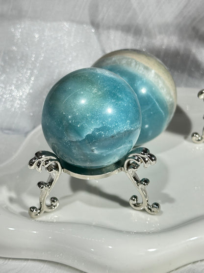 Amazonite crystal ball