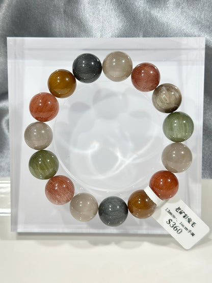 Old Mine Color Rabbit Fur Crystal