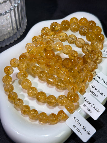 冰黄阿塞黄水晶