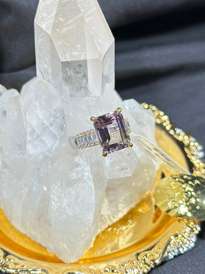 Ametrine S925 Silver Ring