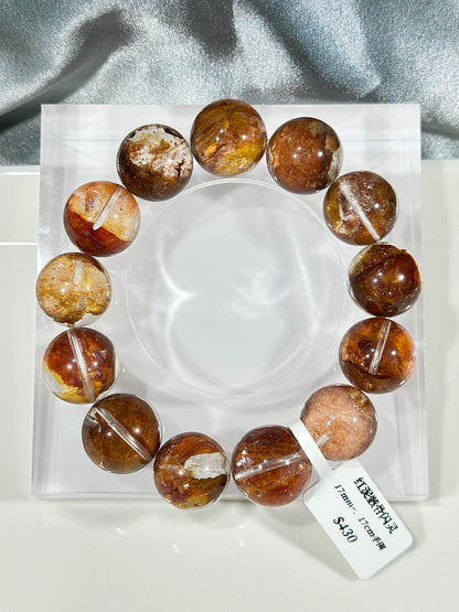 Red Mud Skeleton Shining Crystal