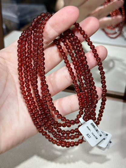 Champagne pink garnet