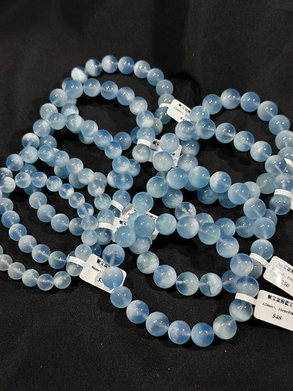 Cornucopia blue sky white clouds aquamarine