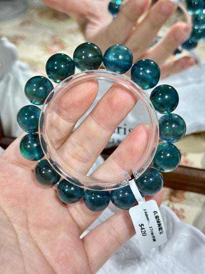 Peacock Green Aquamarine