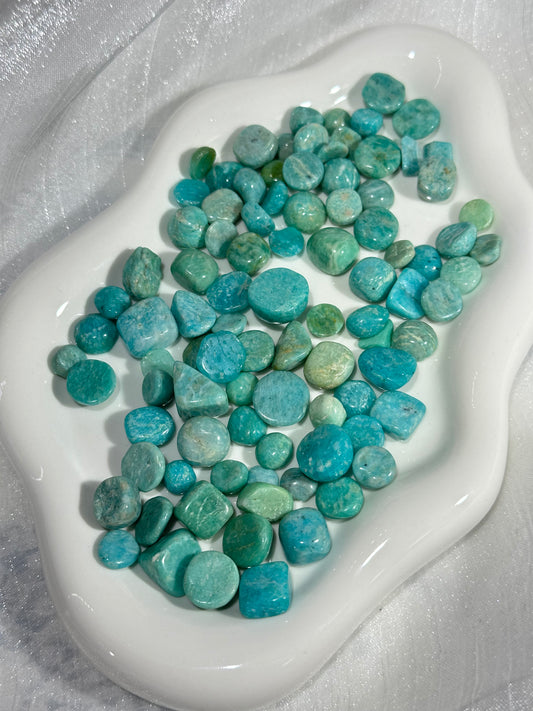 Amazonite crystal crushed stone