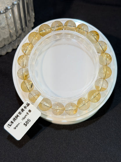 浅冰黄阿塞黄水晶