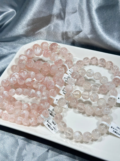 Pink Snowflake Ghost Crystal