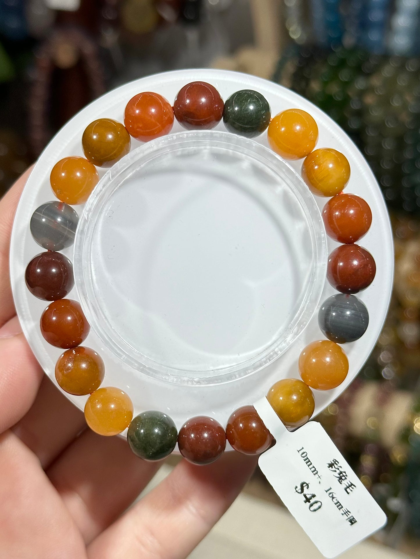 Dunhuang style rabbit hair crystal