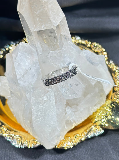 Crushed Ice S925 Silver Ring