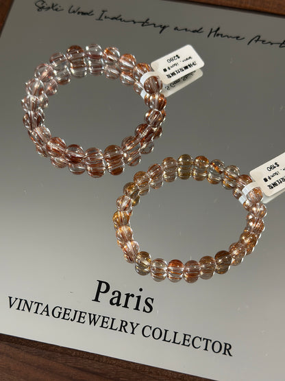 Clean body smooth hair red copper crystal