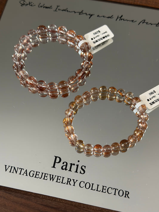 Clean body smooth hair red copper crystal