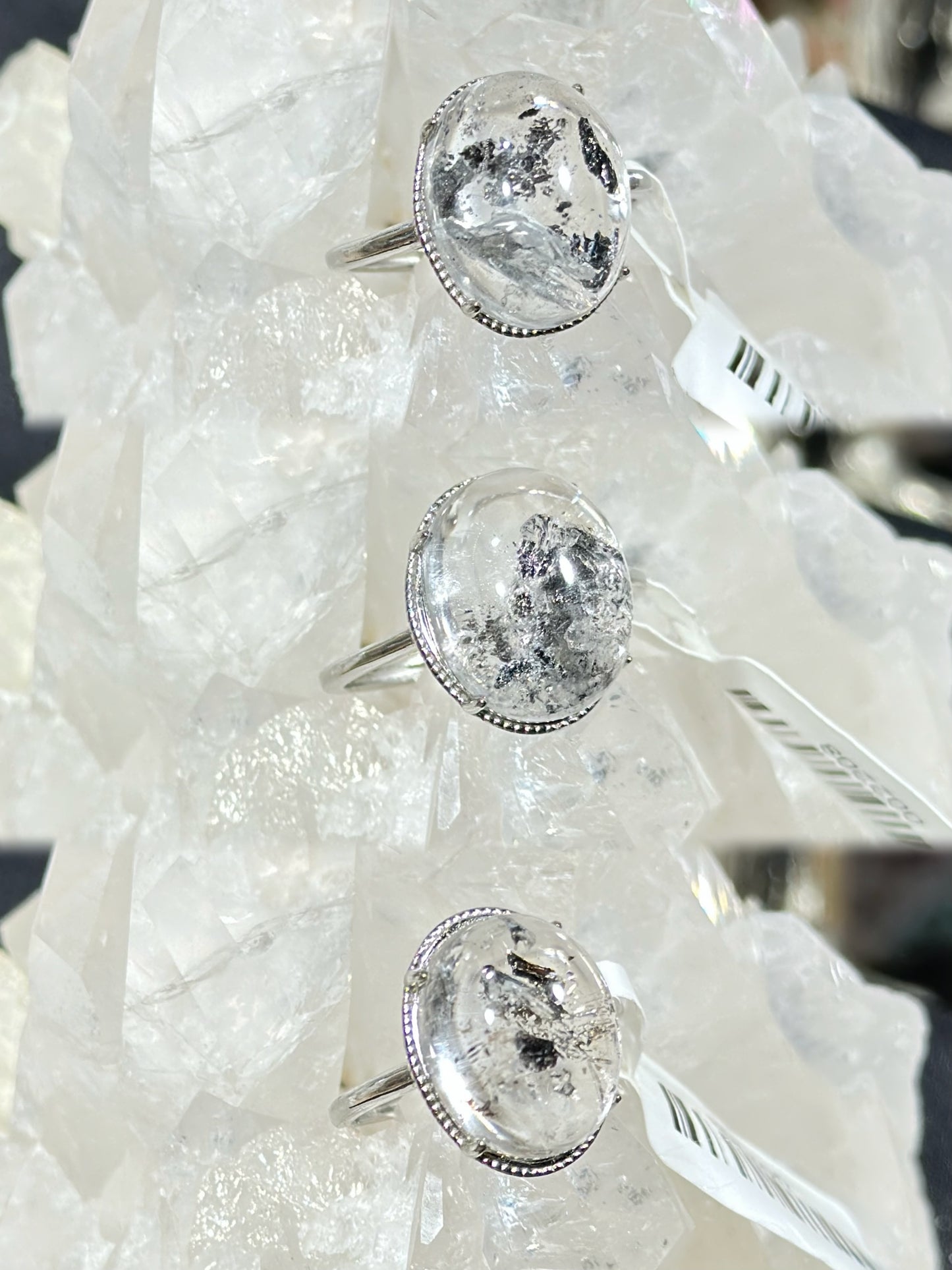 Black Shining S925 Silver Ring