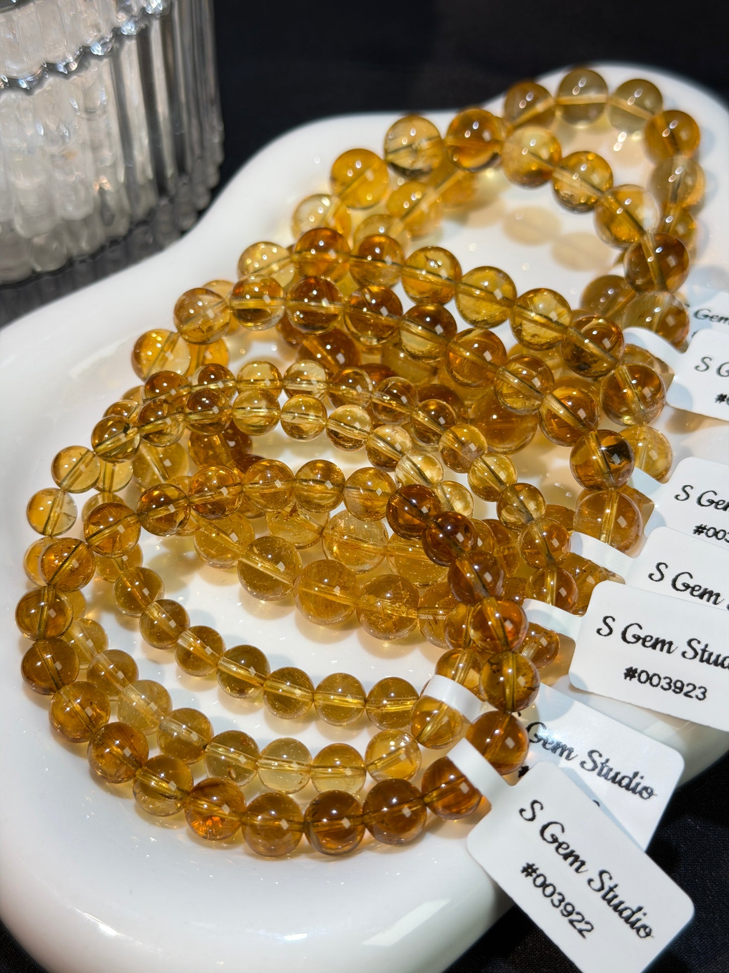 暴力黄阿塞黄水晶 7-10mm+