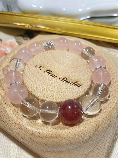 Design | Rose Quartz and White Quartz