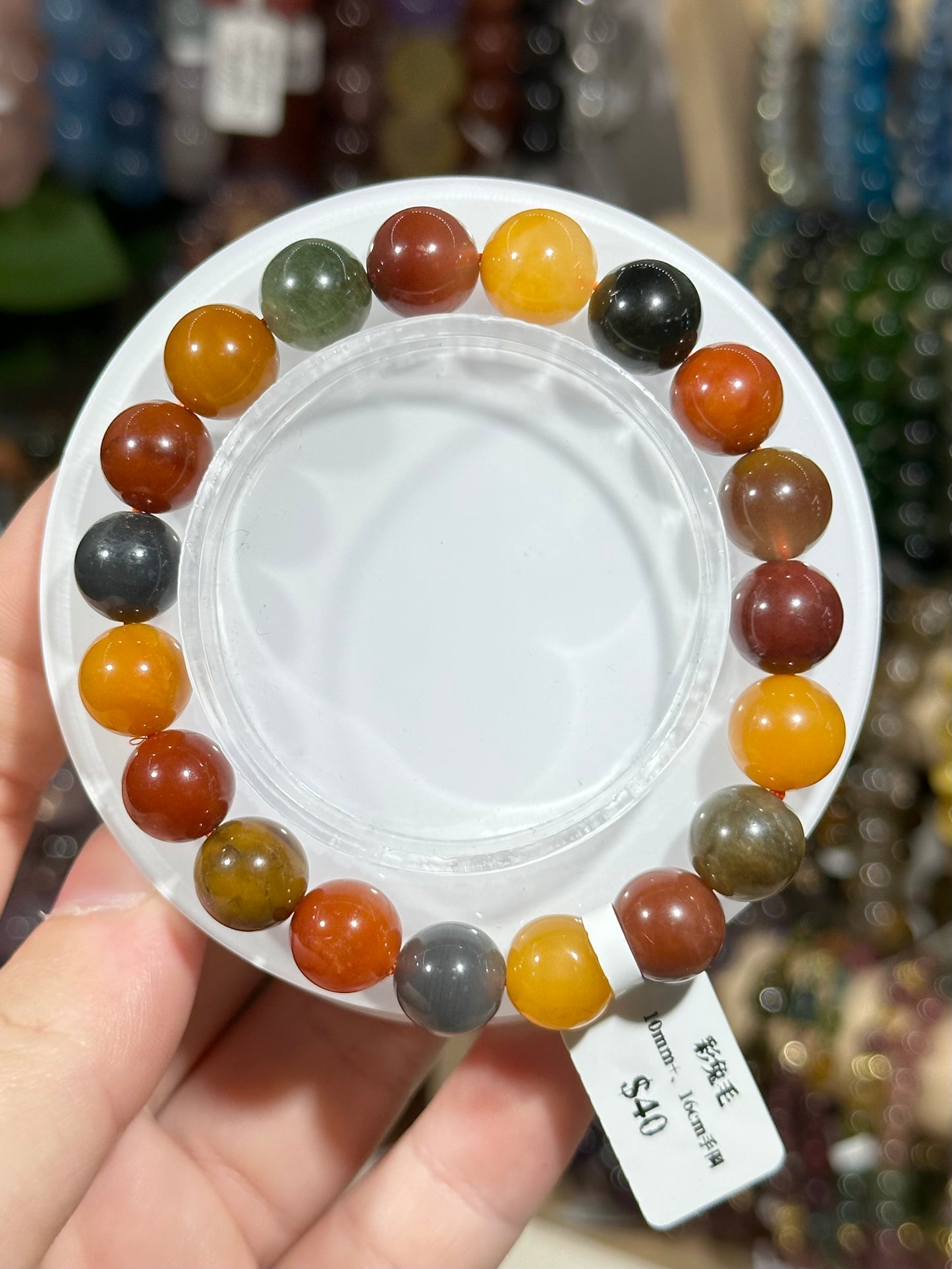 Dunhuang style rabbit hair crystal