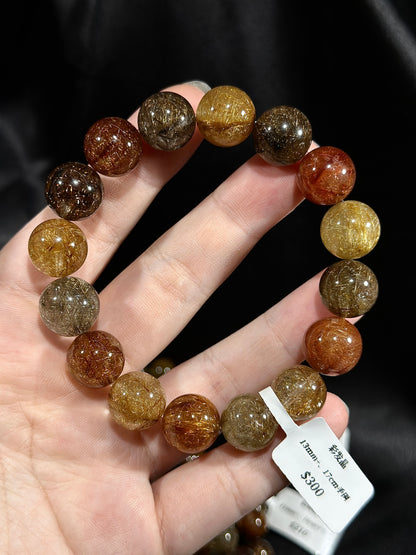 Colored Rutilated Quartz