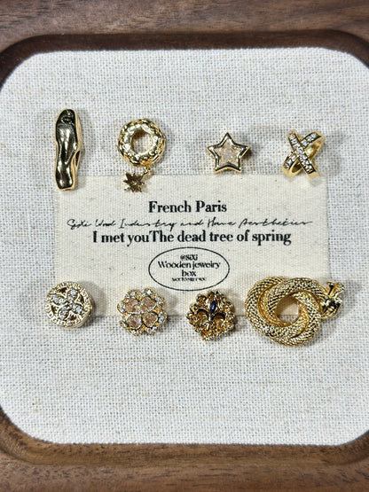 Light gold spacer beads