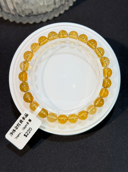 净体金红巴西黄水晶