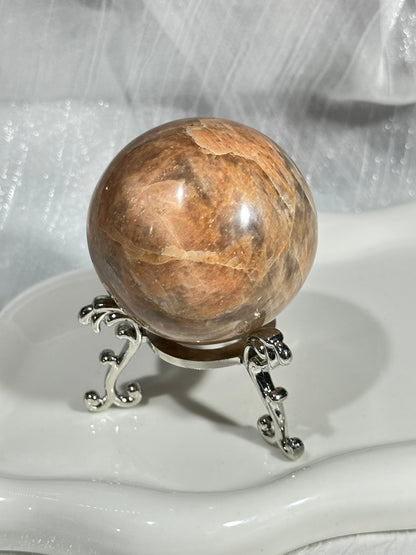 Orange Moonlight Crystal Ball