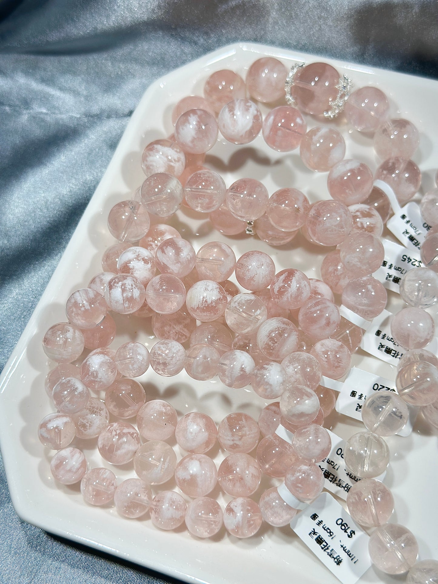 Pink Snowflake Ghost Crystal