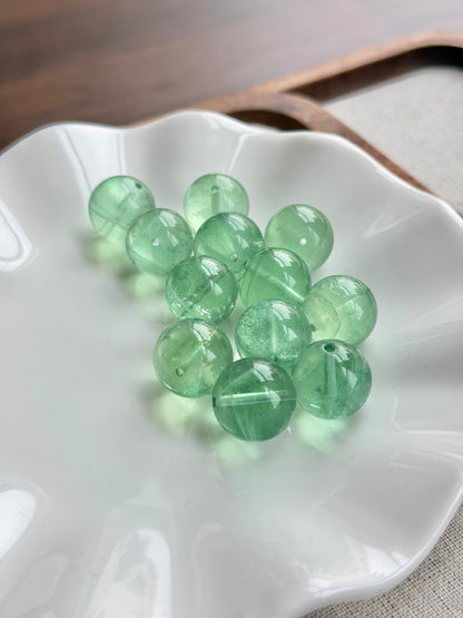 绿萤石单珠 14mm+