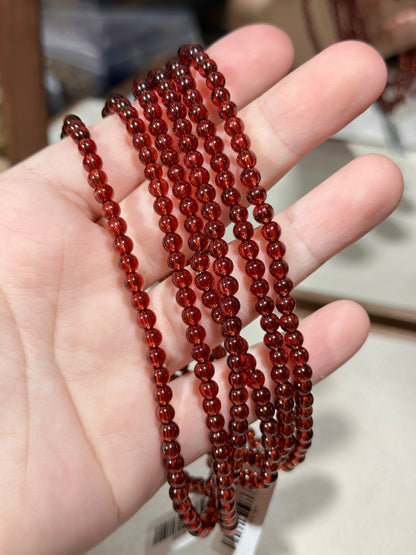 Champagne pink garnet