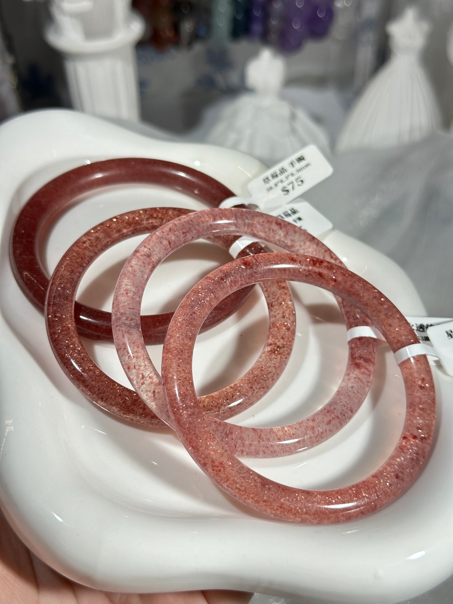 Strawberry Quartz Bracelet