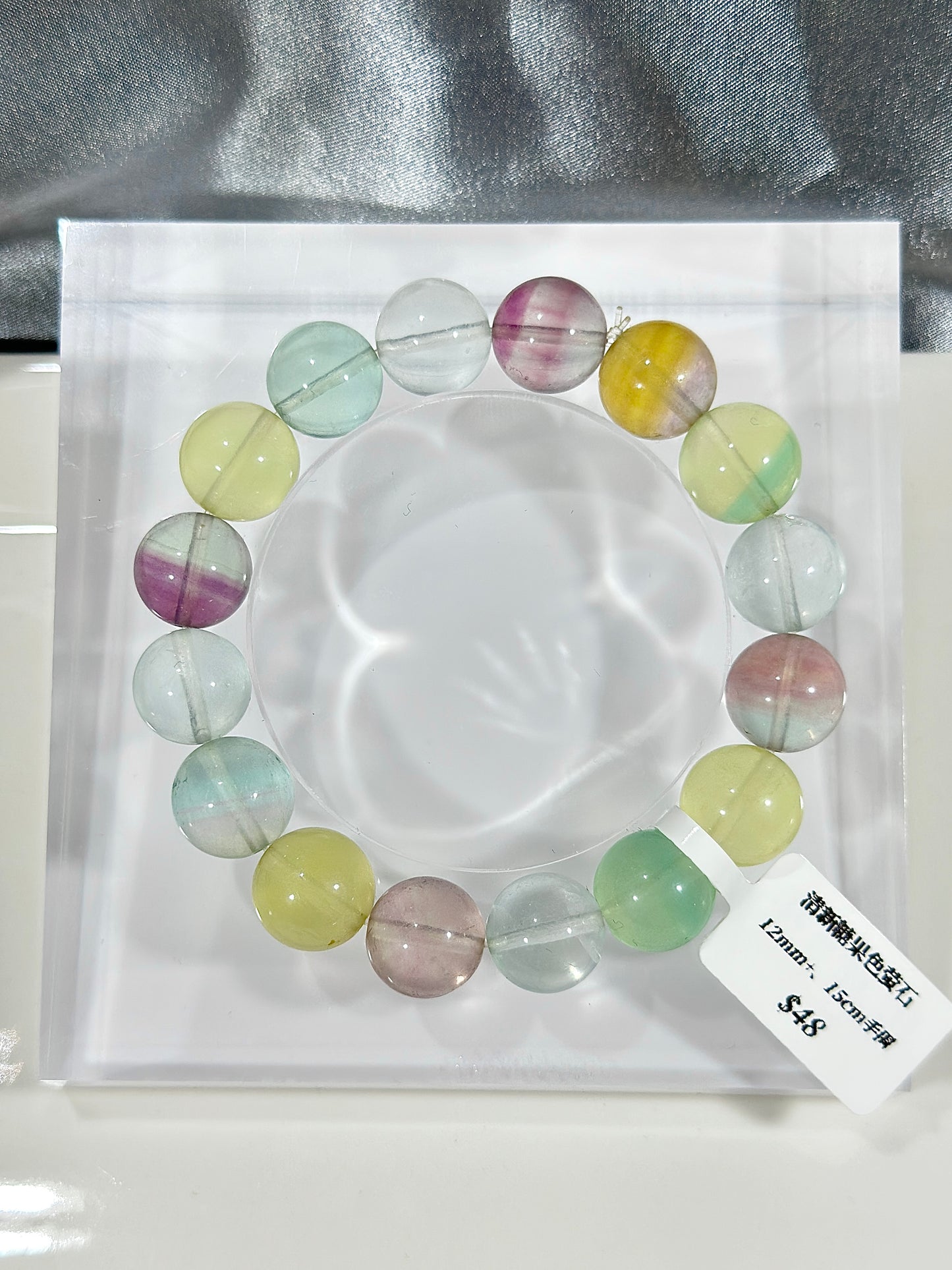 Fresh candy color fluorite