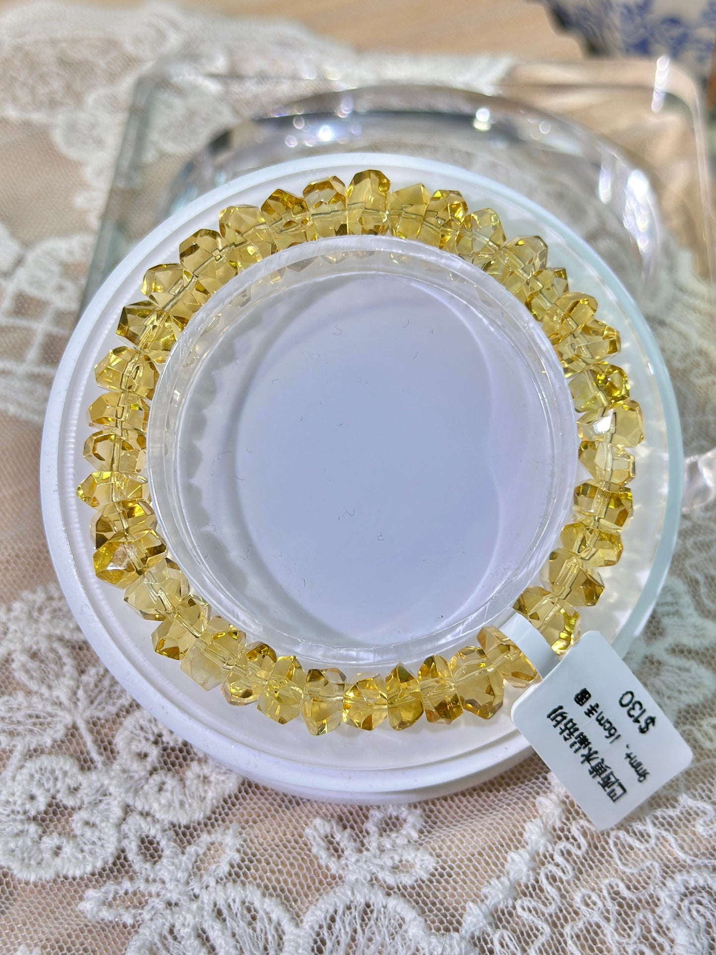 Brazilian Citrine Diamond Cut