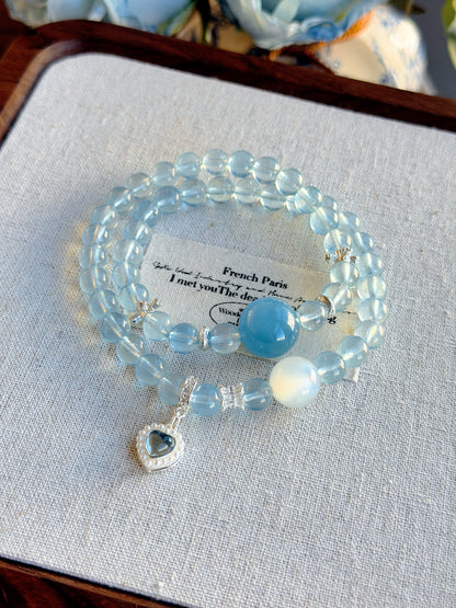 设计款 | 海蓝宝双圈