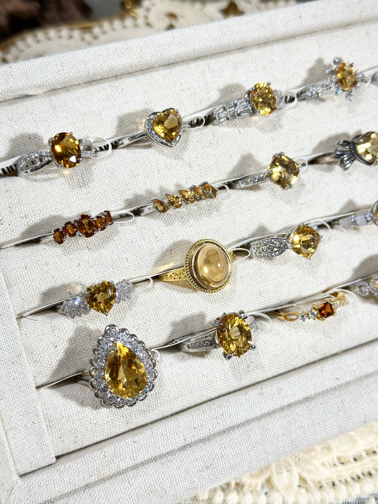 Citrine Ring S925 Silver